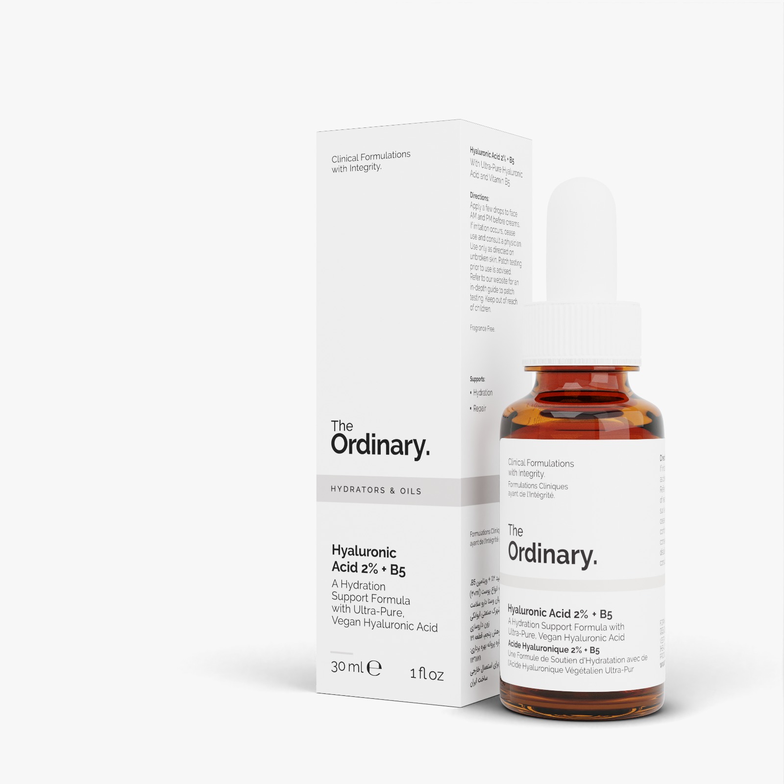 سرم هیالورونیک اسید 2 % + ویتامین B5 حاوی کمپلکس دانش بنیان آنتی اکسیدانت تراپی پوست